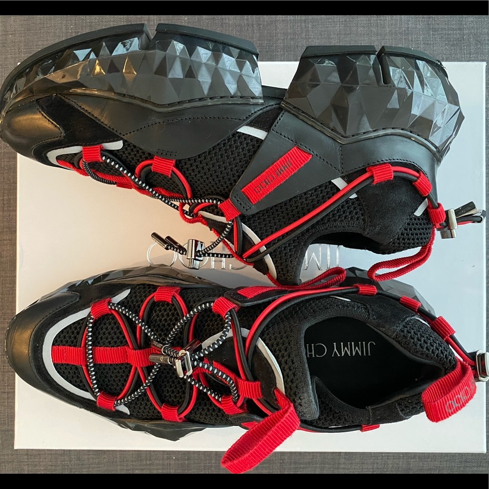 JIMMY CHOO DIAMOND TRAIL SNEAKERS